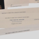 A White House document classified “secret” showing a date of August 26, 2018.